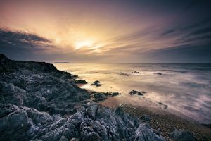 Rhosneigr Pink Sky